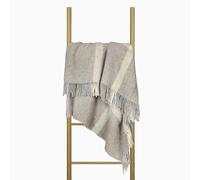 Nostra Zelandia 100% Coperta in Pura Lana - Plaid Caldo, Traspirante e Leggero per Divano, Letto e Uso Esterno, Termoregolante con Frange - Prodotto in Europa