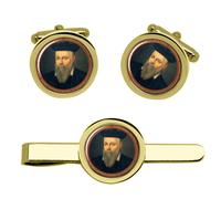 Nostradamus Gemelli E Fermacravatta Set