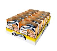 Nostromo Mix&Go Rustico - Piatto Pronto con Tonno, Ceci, Cous Cous - Gusto Mediterraneo e Veloce - Confezione da 12x190g