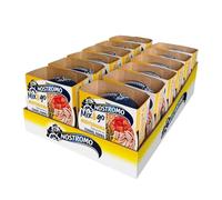 Nostromo Piatto Pronto Mix&Go alla Mediterranea con Tonno, Farro e Capperi, 12 Confezioni da 190g - Ricco di Proteine e Fibre, Pronto da Gustare, Ideale per Pranzi Sani e Veloci