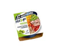 Nostromo - Piatto pronto Mix&Go Fusion con Tonno, Quinoa, e Edamame. 1 confezione da 190gr