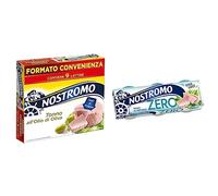 Nostromo - Tonno all'olio di oliva, 9 lattine da 70gr. Formato multipack & Tonno al naturale, 3 lattine da 65 gr. Zero grassi, già sgocciolato, pronto da gustare.