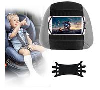 Nosxxus Supporto per poggiatesta per tablet, auto, camion, tablet, supporto per poggiatesta, universale, con rete in silicone, per tutti i Kindle Fire, iPad e tablet (piccolo)