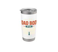 Not A Dad BOD It's A Father Figure Funny Daddy Saying Bicchiere termico in acciaio inox doppia parete