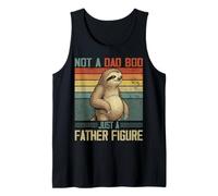 Not a Dad Bod Just a Father Figura Divertente Retro Bradipo Vintage Canotta