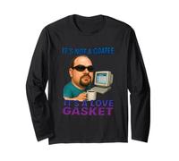 Not A Goatee It's A Love Gasket Funny Nerd Maglia a Manica