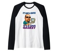 Not A Goatee It's A Love Gasket Funny Nerd Maglia con Maniche Raglan