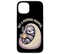Not A Morning Mammal Sloth Bear Lazy Sloths Custodia per iPhone 13