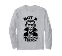 Not A Morning Person Dracula Maglia a Manica