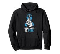 Not all Cancer is Pink Prostate Awareness Felpa con Cappuccio