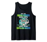 Not all Heroes Wear Capes Some Wear Caps And Mask Nurse Canotta