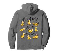 Not all My Ducks in a Row Funny Chaos Art - sul Retro Felpa con Cappuccio