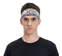 Not All Those Who Wander are Lost Fasce per capelli per uomini e donne, fasce per capelli per corsa, calcio, palestra accessori