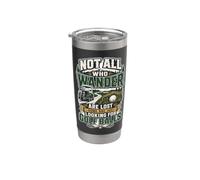 Not All Who Wander Are Lose Some Are Looking For Golf Balls Bicchiere termico in acciaio inox doppia parete