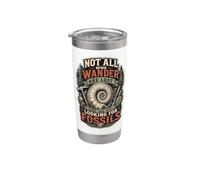 Not All Who Wander Are Lost Some Just Looking For Fossils Bicchiere termico in acciaio inox doppia parete