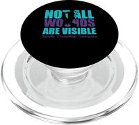 Not All Wounds Are Visible Suicide Prevention Awareness PopSockets PopGrip per MagSafe
