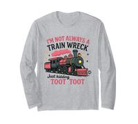 Not Always Train Wreck Maglia a Manica