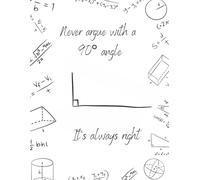 Not Another Boring Math Notebook: Funny School Journal for Algebra, Homework, and Note-Taking - 100 Lined Pages