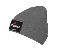 Not Ashamed Romans1：16 Unisex Beanie in Maglia Flessibile Beanie Cappello Traspirante Skull cap per Moto Calcio Sci