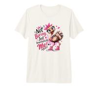 Not Boring Just Unapologetically Me Struzzo Maglietta Premium