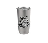 Not Dad's Favorite Bicchiere termico in acciaio inox doppia parete