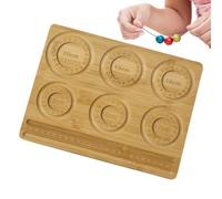 Not Easy to Break: The Engraved Grooves with Accurate Dimensions And Graduations Create an Ideal for Bead Arrangement. Designed with Durable Material, it ensures reusability And b