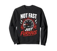 Not Fast Just Furious Tachimetro Design Felpa