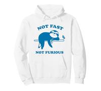 Not Fast Not Furious Sloth Felpa con Cappuccio