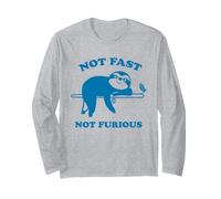 Not Fast Not Furious Sloth Maglia a Manica