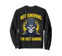 Not Ignoring I'm Just Gaming Felpa
