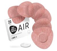 Not Just a Patch Coperture per Sensore Air Libre 3 Plus (Confezione da 20) - Cerotti Adesivi Sottili, Resistenti e Leggeri con Aderenza Ultra Forte di 14 Giorni
