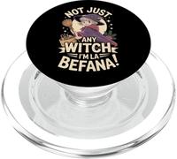 "Not Just Any Witch, I'm La Befana" Divertente Epifania Italiana PopSockets PopGrip per MagSafe