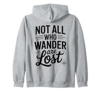 Not Lost Explorer - Camicia da Viaggio, Escursionismo, Campeggio, Wanderlust Felpa con Cappuccio