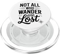 Not Lost Explorer - Camicia da viaggio, escursionismo, campeggio, Wanderlust PopSockets PopGrip per MagSafe