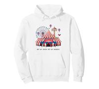Not My Circus Not My Monkeys - Divertente Proverbio Polacco Felpa con Cappuccio