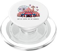 Not My Circus Not My Monkeys - Divertente proverbio polacco PopSockets PopGrip per MagSafe