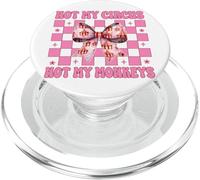 Not My Circus Not My Monkeys Tenda Carnevale Ragazza Mamma Coquette PopSockets PopGrip per MagSafe
