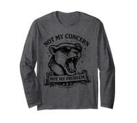 Not My Concern - Divertente Gatto Sarcastico Maglia a Manica