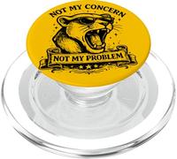 Not My Concern - Divertente gatto sarcastico PopSockets PopGrip per MagSafe