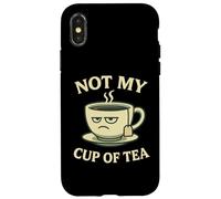 Not my Cup of Tea Idiom - Costume con divertente tazza Custodia per iPhone X/XS