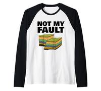 Not My Fault Geology Maglia con Maniche Raglan