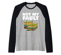 Not My Fault Geology Maglia con Maniche Raglan