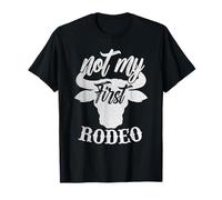 Not My First Rodeo Shirt Women Let ‘er Rip Cowboy T-Shirt Maglietta