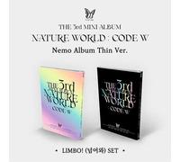 ( NOT ! ) NATURE NATURE WORLD : CODE W 3rd Mini Album ( NEMO ALBUM Thin Ver. ) ( LIMBO! + 넘어와 (Come over) - SET ) K-POP SEALED
