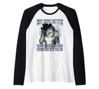 Not Now Kitten Daddy Aumenta Il Valore degli azionisti Alpha Wolf Maglia con Maniche Raglan