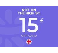 Not on The High Street Gift Card 15 GBP Key - UNITED KINGDOM