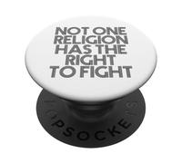 Not One Religion Has the Right to Fight PopSockets PopGrip Adesivo