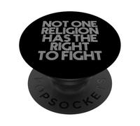 Not One Religion Has the Right to Fight PopSockets PopGrip Adesivo