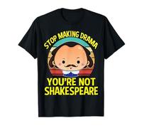 Not Shakespeare T Shirt Costume per Uomini Donne Bambini Maglietta
