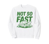 Not So Fast Turtle Felpa